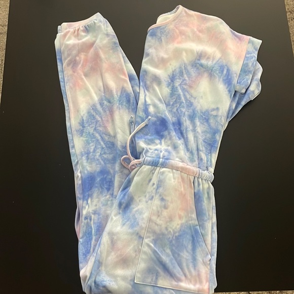 Pants - Womens Tye Dye Jumpsuit XL